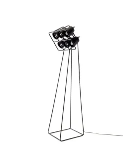 Multi vloerlamp zwart - 01485