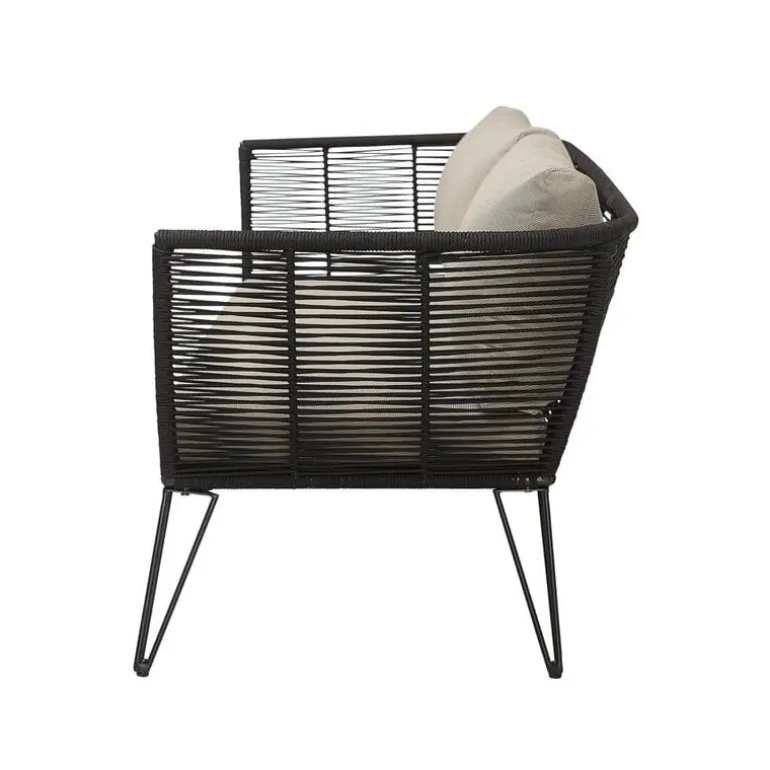 Mundo sofa zwart 175x72x74 cm