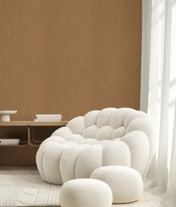 Naturel chique behang linnen look Osaka - RW-013