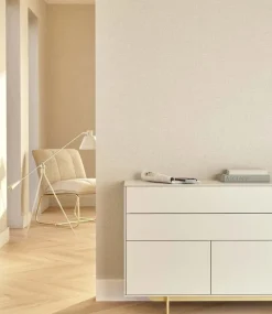 Naturel chique behang linnen look Ibiza - SW-010