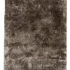 Noble vloerkleed met franjes - warm grijs 160x240