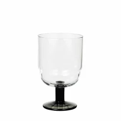 Nordic Bistro rode wijnglazen smoke - set van 12 stuks