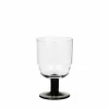 Nordic Bistro witte wijnglazen smoke - set van 12 stuks