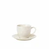 Nordic Vanilla kop met schotel - set van 6 stuks