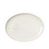 Nordic Vanilla ovale borden - set van 4 stuks