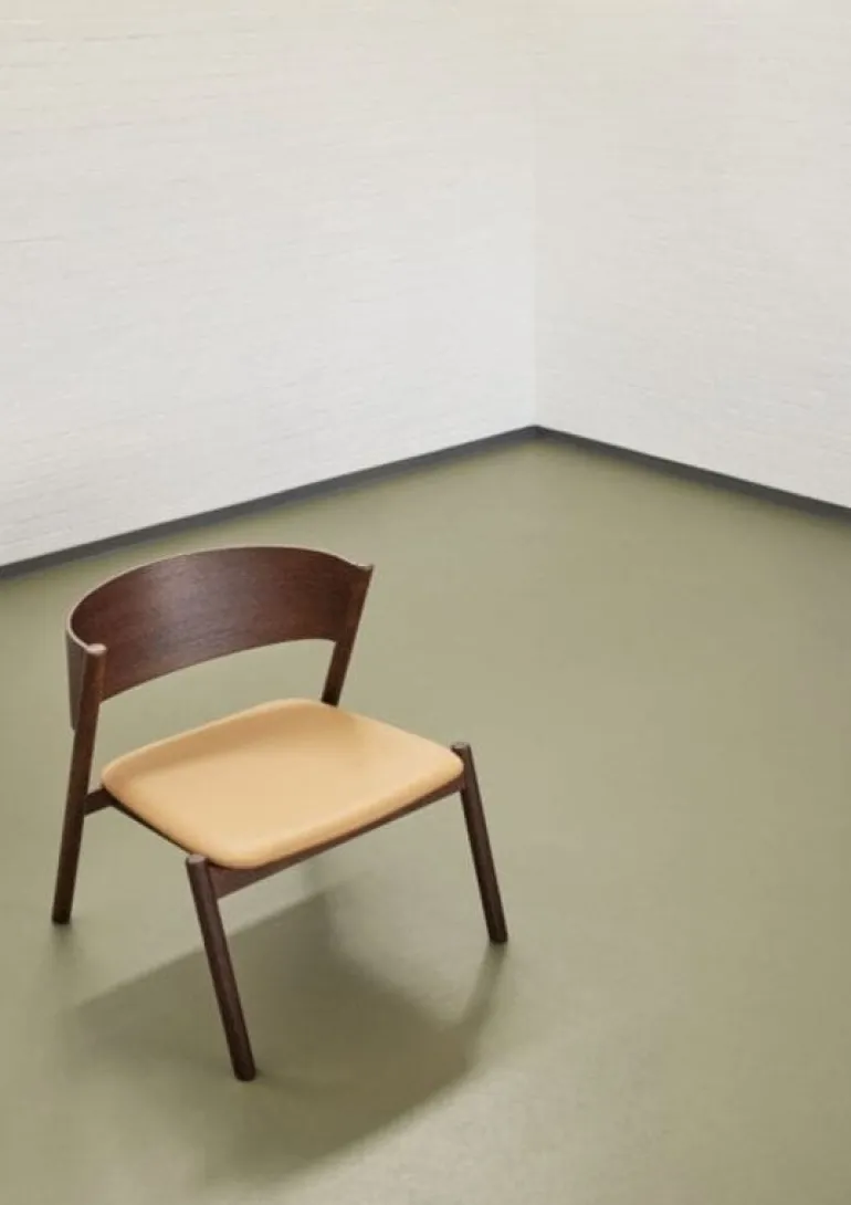 Oblique loungestoel donkerbruin - 331606
