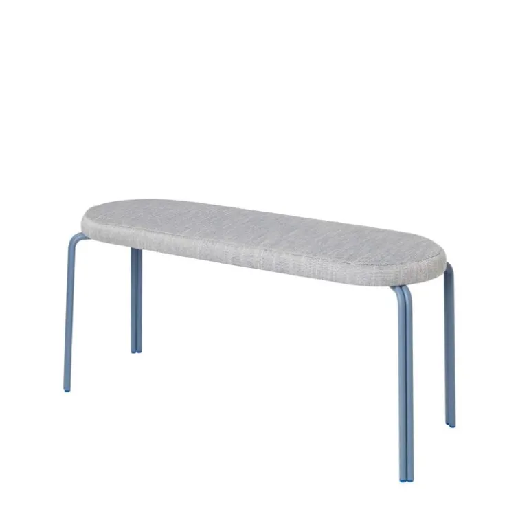 Oda bank 2 zits textiel - blauw