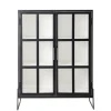 Opal kast eikenhout - zwart