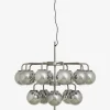 Palma kroonluchter metallic - 19400