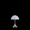Panthella 160 portable tafellamp chrome opal blue grey - 5744171449