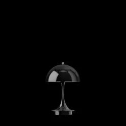Panthella 160 portable tafellamp opaque black - 5744171494