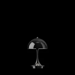 Panthella 160 portable tafellamp opaque black - 5744171494