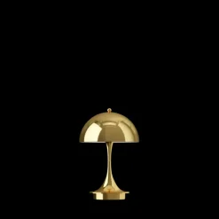 Panthella 160 portable tafellamp brass metallised - 5744171546
