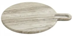 Pasilla snijplank rond bruin - 2369