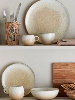 Paula espresso kopjes naturel set van 4 stuks - 82061630