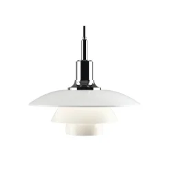 PH 3½-3 glas hanglamp chroom - 5741099278