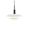 PH 4½-4 glas hanglamp chroom - 5741086430