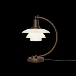 PH 2/2 Luna tafellamp aged brass opal - 5744172150