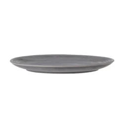 Raben bord grijs Ø21cm - set van 6 stuks