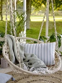 Rond vloerkleed jute