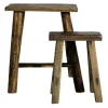 Rough krukken hout - set van 2 stuks