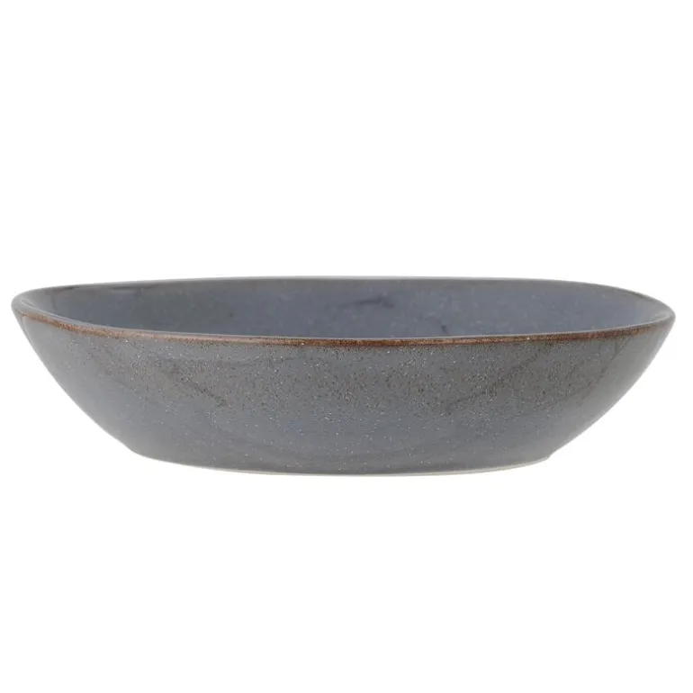 Sandrine diepe borden grijs set van 6 stuks - 82068322