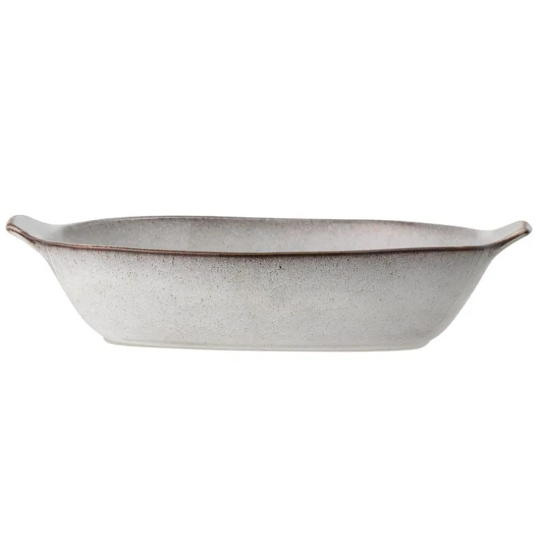 Sandrine serveerschaal grijs- L42,5xH9xW27,5 cm