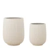 Selva bloempoten wit set van 2 stuks - 82064806