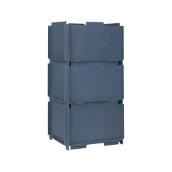 Stacie opbergbox blauw large - 32000054