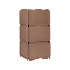 Stacie opbergbox bruin large - 32000053