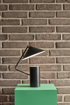 Tafellamp metaal - zwart