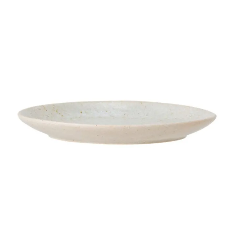 Taupe bord Ø16cm - set van 6 stuks