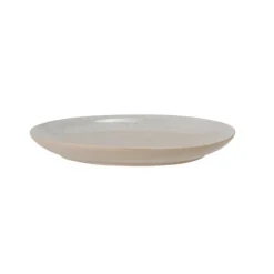 Taupe bord Ø21,5cm - set van 6 stuks