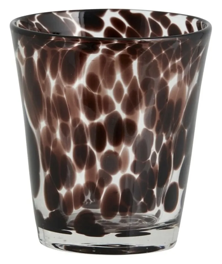 Tepin drinkglazen bruin - set van 6 stuks