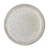 Thea bord grijs - set van 6 stuks Ø20 cm