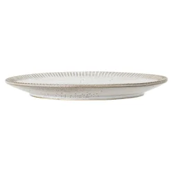 Thea bord grijs - set van 6 stuks Ø27 cm