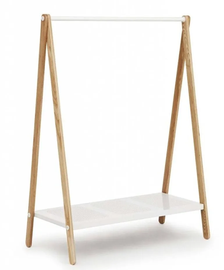 Toj Large kledingrek wit