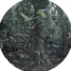 Tropical landscapes cirkelbehang CK-072 - ø190cm
