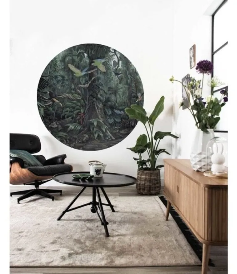 Tropical landscapes cirkelbehang SC-072 - ø 142,5 cm