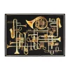 Trumpets rechthoekig vloerkleed - 18075