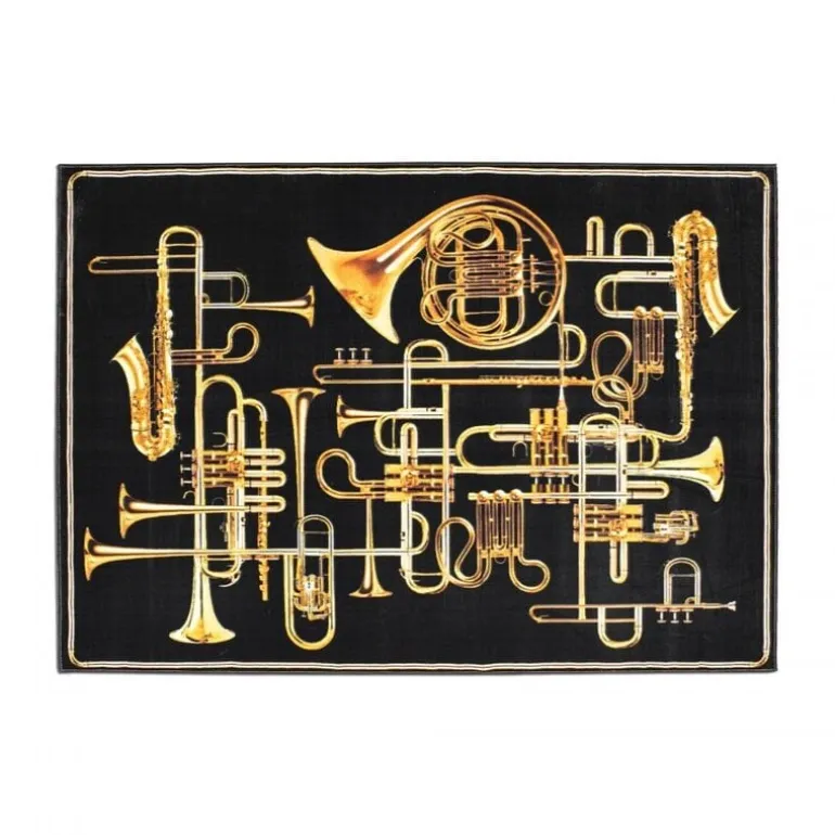 Trumpets rechthoekig vloerkleed - 18075