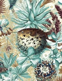 Underwater jungle fotobehang WP-695 - 389,6 x 280 cm
