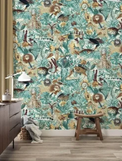 Underwater jungle fotobehang WP-689 - 292,2 x 280 cm