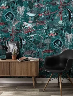 Underwater jungle fotobehang WP-692 - 292,2 x 280 cm