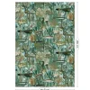 Underwater jungle fotobehang WP-688 - 194,8 x 280 cm