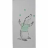 Vloerkleed met wasbeer print