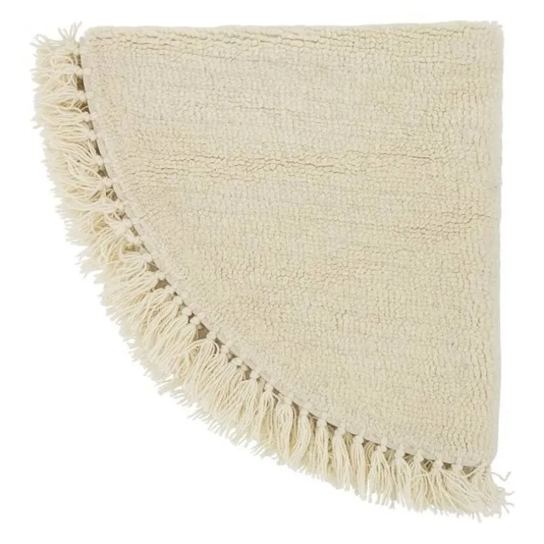 Vloerkleed rond wol Ø110cm
