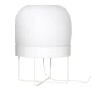 Vloerlamp glas - wit