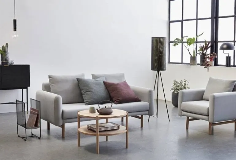 Vloerlamp zwart metaal