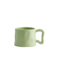 Wasabi mokken lichtgroen set van 6 stuks - 6966